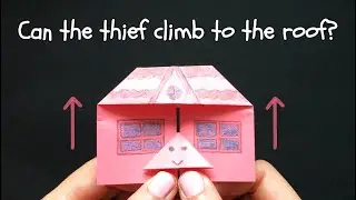 Origami Thief Climb House / DIY Toy / Fun & Easy Paper Craft