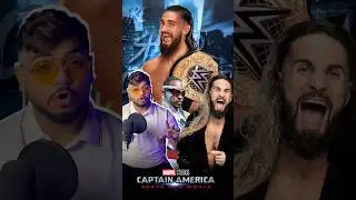 Seth Rollins vs Captain America in MCU 😱🔥 