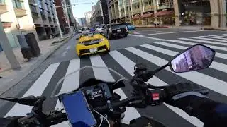 [POV]  Evening Tokyo Touring Akihabara-Asakusa in Japan / Pure Exhaust Sound [MT-09 SP]