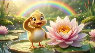 Dancing Ducklings: Sliding and Spinning on a Fun Lawn | Cartoon for Kids and Fun