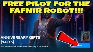 FREE PILOT FOR FAFNIR!!! WAR ROBOTS ANNIVERSARY GIFTS EVENT DAY (14/15)