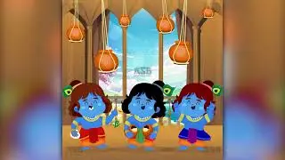 राधे कृष्णा❤️| Happy Krishna Janmashtami Motion Graphics Animation | After effects and Illustrator.