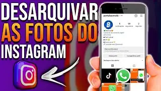 COMO DESARQUIVAR FOTOS ARQUIVADAS NO INSTAGRAM (2024)