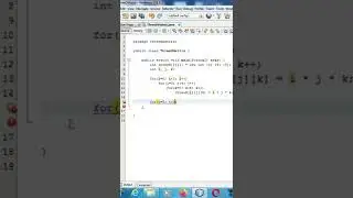 Multidimensional Arrays ThreeDMatrix in Java #shorts
