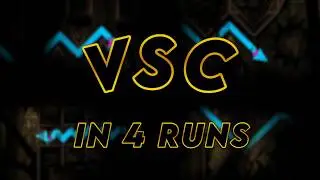 VSC IN 4 RUNS (NEW HARDEST ACHIEVEMENT)