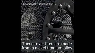 NASA Made a Super Elastic Material Tyres for Space Rover
