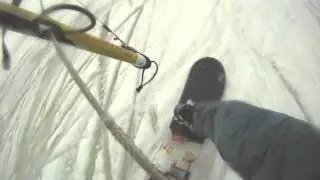 Snow kiting on water или кубок Чкалова по сноукайтингу