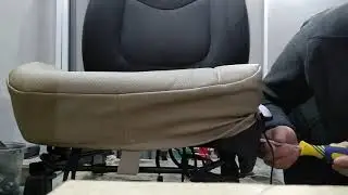 Установка авточехлов на Kia Soul (часть 5)