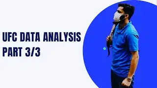 UFC Data Analysis Part 3/3 | Data Science BootCamp | AI BootCamp