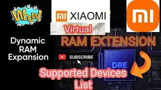 Xiaomi Dynamic RAM Expansion (Virtual RAM) Feature Supported Devices List Updated