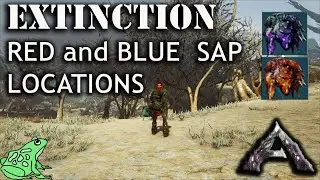Ark Extinction Blue and Red Crystalized Sap - Red and Blue Gems on Extinction ?