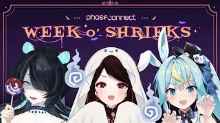🎃✂️ SPOOKY CRAFTS COLLAB! ft. @kaminariclara and @ErinaMakina #PhaseWeekOShrieks 🧵🦇