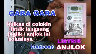 CARA MEMPERBAIKI  KULKAS DI COLOKIN LISTRIK LANGSUNG JEGLIK