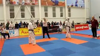 КАРАТЕ КИОКУШИНКАЙ. ФИНАЛЬНЫЙ БОЙ. НЕ ВСЕ ПОЛУЧИЛОСЬ .