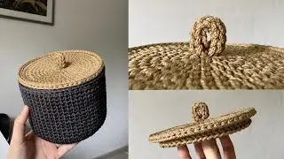 💣 LID FOR BASKET crochet! @Katya SHODDI CROCHET crochet