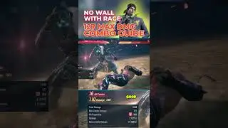 TEKKEN 8 Dragunov Combo Guide 127 Max Damage No Wall With Rage