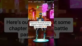 Chapter 4 Season 3 Leaked Battle Pass Skins 🤯🔥
