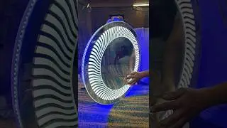 mirror glass LED light sansar 3 colour|| मिरर ग्लास एलईडी लाइट संसार 3 रंग glass Surat