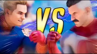 HOMELANDER VS OMNI-MAN - Mortal Kombat 1