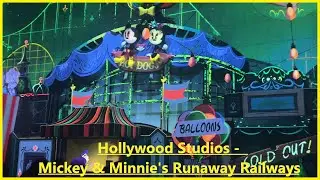 Hollywood Studios - Mickey & Minnie's Runaway Railway - Oct 2024 - 4k