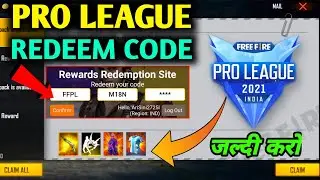 Pro League Redeem Code | Ff Redeem Code Today | Free Fire Esports India Redeem Code Today