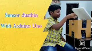 Sensor dustbin | Smart Dustbin | @Arduino