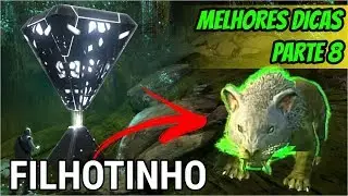 Melhores DICAS de ARK MOBILE Parte 8 | lv 43 ao lv 55 | COMO FAZER FILHOTES E CAVERNA DO VULCÃO