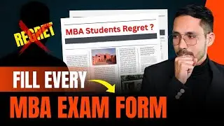 Why should you fill out every MBA Entrance Form? IIM Indore Alum Mittul Speaks