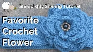 Crochet Flower Tutorial | Pattern by Nikki, in Stitches!