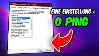 Die besten Ethernet-Einstellungen fürs Gaming – weniger Ping, weniger Lags, mehr Speed!