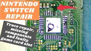 Nintendo Switch Repair - previous repair attempt went wrong