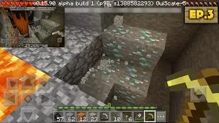 MCPE Survival Ep. 3 - We Found Diamonds AGAIN!!! - Epic Mining! - Minecraft PE (Pocket Edition)