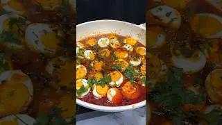 Egg Tikka Masala ASMR Cooking || 