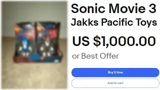 Sonic Movie 3 Toys Are Being SOLD On EBAY