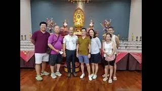 Bukom 7th Lunar Month Festival's Committee visit to Metta Welfare Association on 29th April 2023