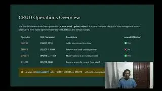 Python MySQL CRUD Operations | Insert, Select, Update, Delete using mysql-connector-python
