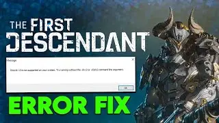 🔧How To Fix The First Descendant Login Failed Error✅2024