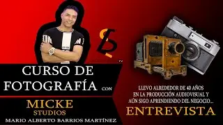 CURSO DE FOTOGRAFÍA CON MICKE STUDIOS | ENTREVISTA EXCLUSIVA 🔥🎥 SIEMPRE LATINOS TV 🔥