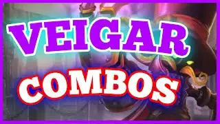 VEIGAR COMBOS IN WILD RIFT | WILD RIFT | ABANDON
