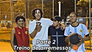 TREINOS DE ARREMESSO NO BASQUETE  (parte 2)