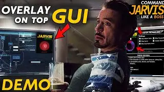 SuperAdvanced AI - J.A.R.V.I.S - An Smart Intelligent Assistant with Overlay and Voice Commands DEMO