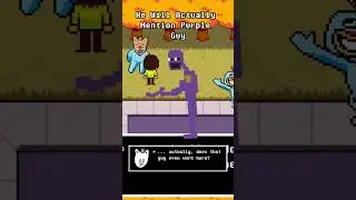 Did YOU Know That Purple Guy Is In Deltarune?  