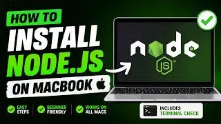 How to Install Node.js on MacBook (Complete Beginner Guide)