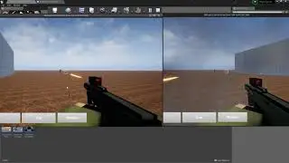 Pixel gun world Weapon Testing Update #5 (Replicated Line Traces on Server & Client)