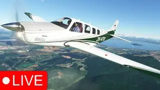 LIVE: Analog Bonanza - TNCM:TFFJ - Group Flight | Microsoft Flight Simulator