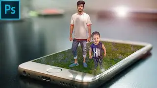 How to create 3D pup out effect | photoshop Tutorial | Asad future world | photo Manipulation
