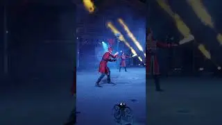огненный номер "Сказ о Жар-птице" в исполнении шоу-группы Огни Каспия Астрахань
