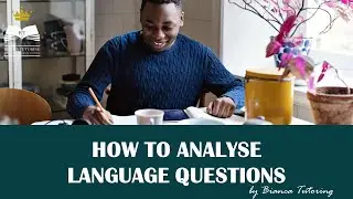 HOW TO ANALYSE LANGUAGE: BEGINNER'S GUIDE | USEFUL FOR GCSE ENGLISH