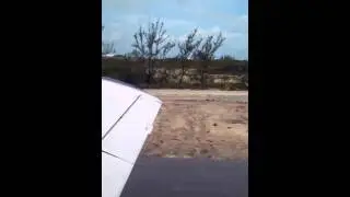 A Staniel Cay takeoff