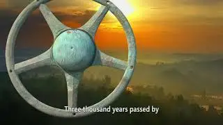 #08 bronze sun wheel 铜太阳形器